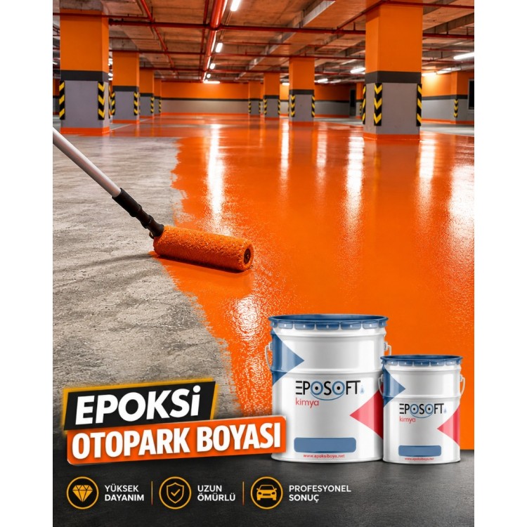 Epoksi Portakal Dokulu Zemin Boyası (Textürlü) 23.6KG